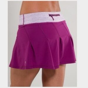 Lululemon Take Flight Skirt in Dewberry